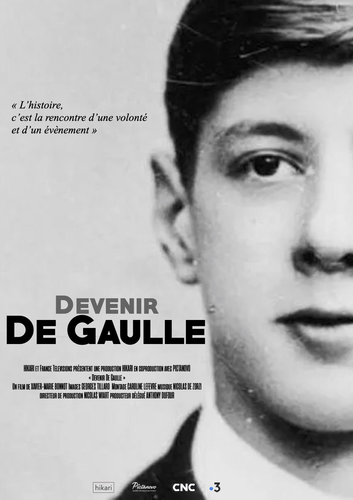 Affiche du film Devenir De Gaulle